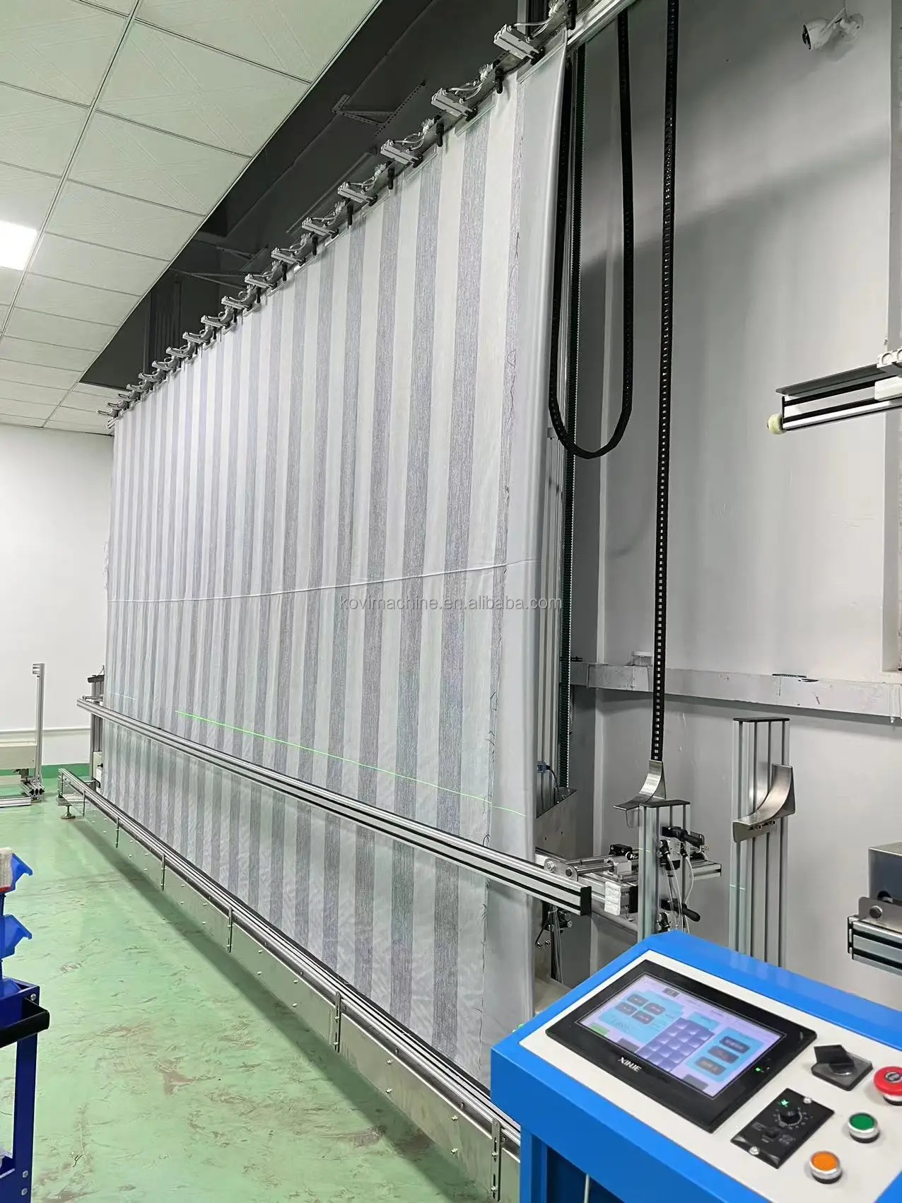 Automatic Vertical Curtain Final Single Height Cutting Machine Double