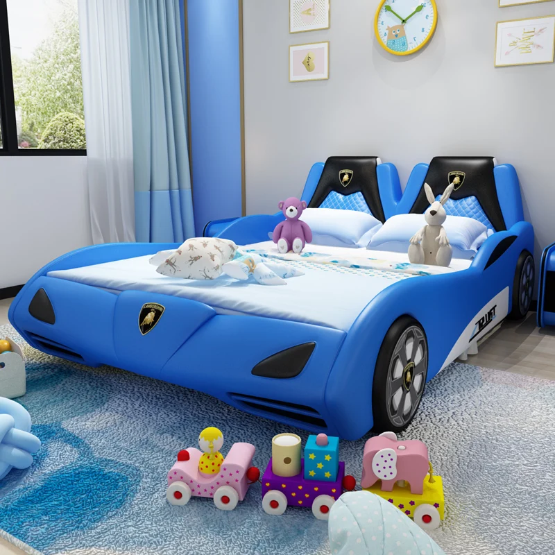 Kids Cartoon Lamborghini Race Car Bed,King Size Race Car Bed. - Buy ...
