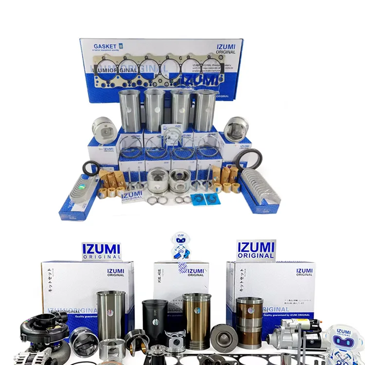 IZUMI ORIGINAL QSB6.7 Overhaul Rebuild Kit Diesel Engine Parts For CUMMINS