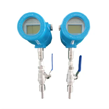 Thread Connection Rs485 4-20ma Gas Flow Meter Gas Measurement Thermal Gas Mass Flow Meter