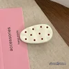 13# White and Red Ellipse