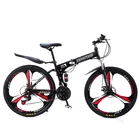 Full Suspension Folding Mountain Bicycle/Magnesium Alloy Rim Foldable Folding Mountain Bike