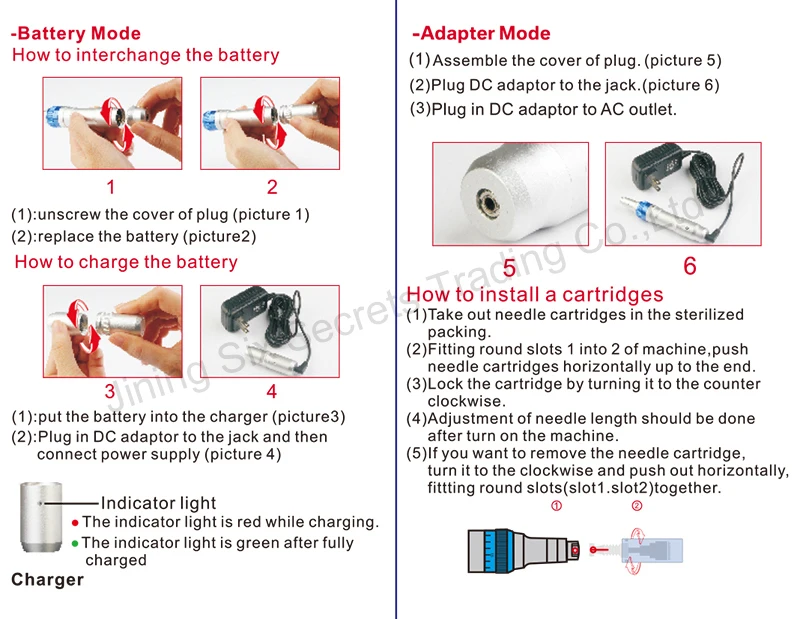 High Quality Wireless Electric Derma Pen A6 Meso Pen