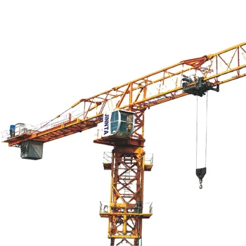 Jinnta Wholesale China Factory QTP250(C7528P-16) 100 Tons Mobile Crane Tower With Brand New Flat Top Tower Crane
