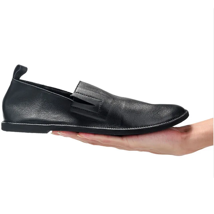 China Shoes Factory Comfortable Casual Men Leather Loafers Shoes Flats ...