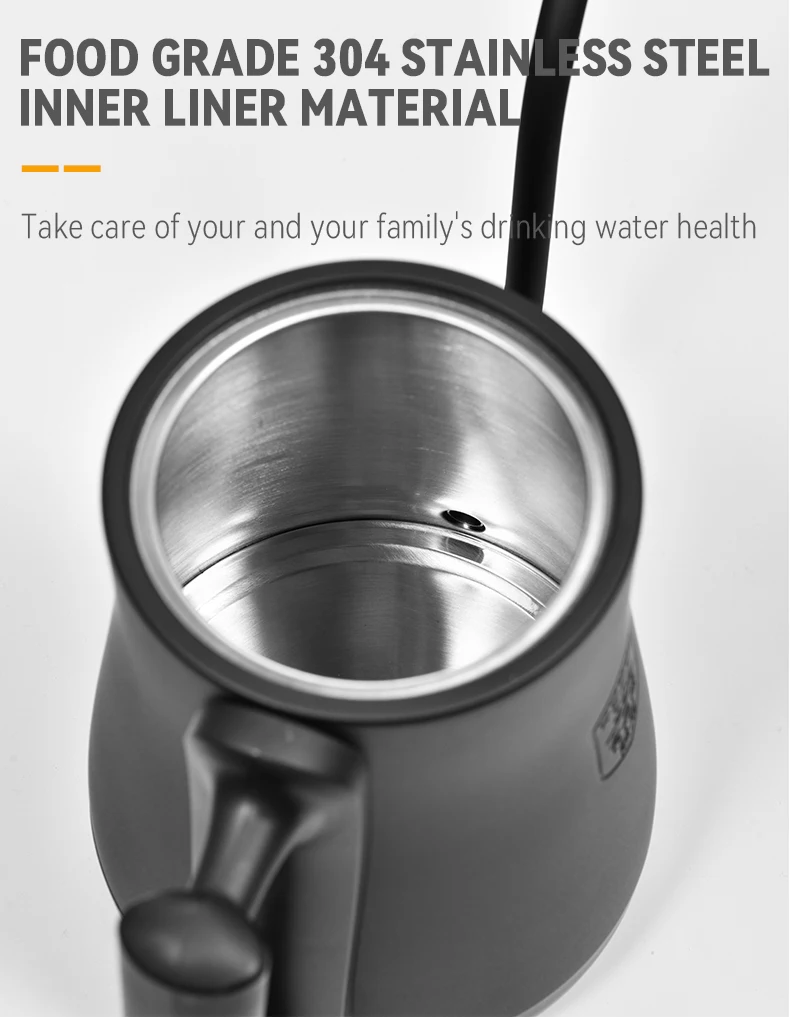 304 Food Grade Stainless Steel Electric Kettle Safe And Healthy 1.0l ...