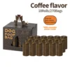 Marrón - 18 rollos de bolsas para residuos de café
