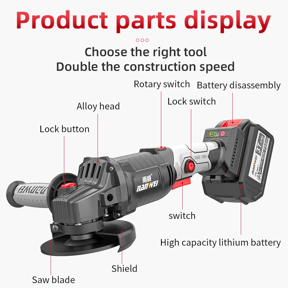 Nanwei 21-Volt Power Tool Factory Lxt Lithium-Ion Cordless 4-Piece ...