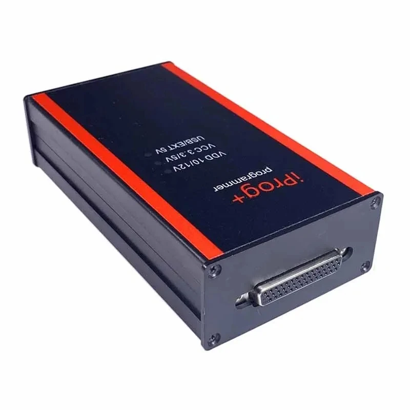 IPROG PRO V87 V89 with 7 Adapters Support IMMO SRS Reset Mileage Correction ECU Key Programmer Tool