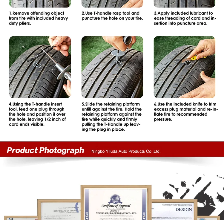 Bellright Tire Seal Tire Plugs/ Tire Repair String Buy Sealfix Strip