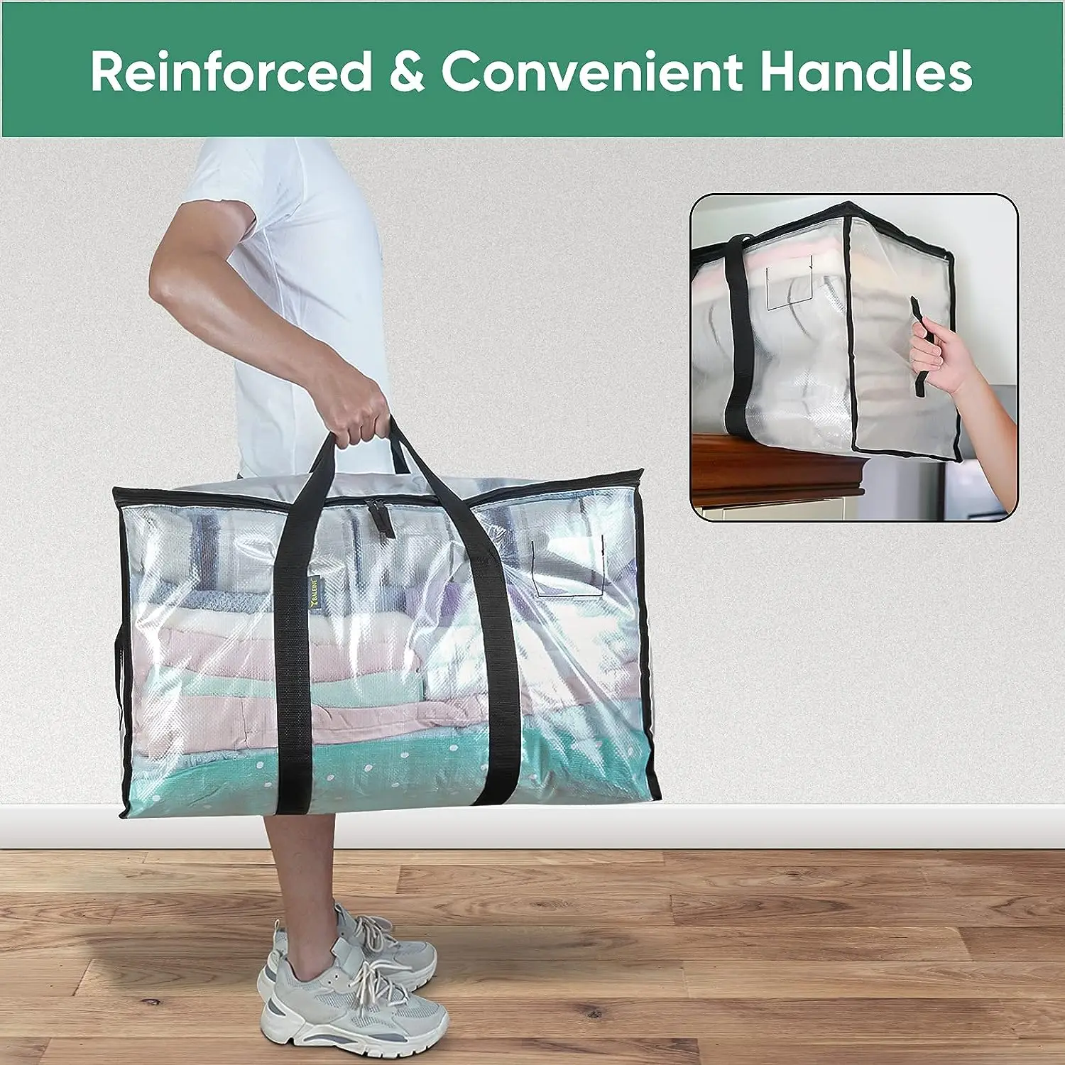 Factory Plastic Moving Bags Pp Woven Bag Grocery Bag Heavy Duty Storage