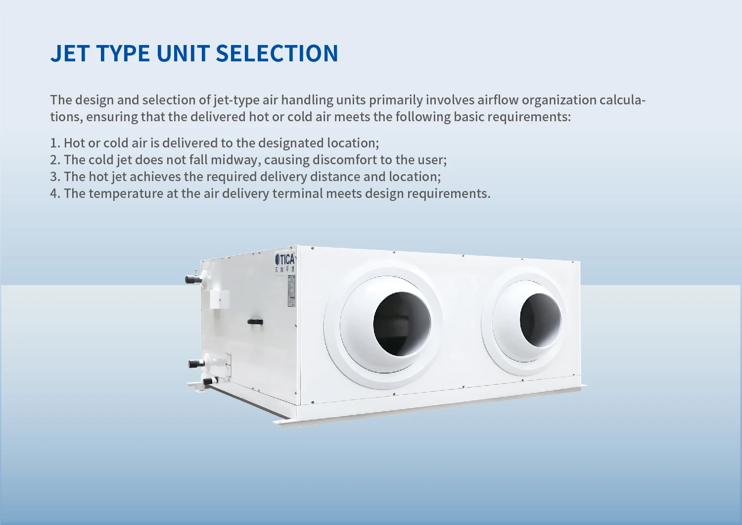 Air Handling Units, TICA, Ceiling, AHU, Ducted - detail 8