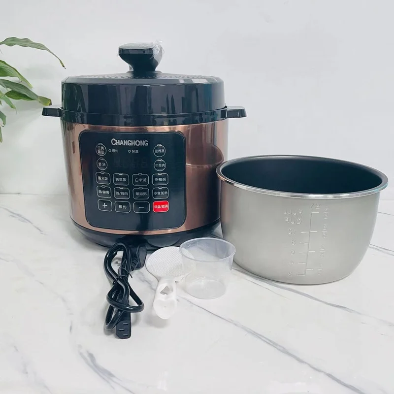 Горячая Распродажа многофункциональная электрическая скороварка с сенсорным экраном на 5 Л/6 л Медленная