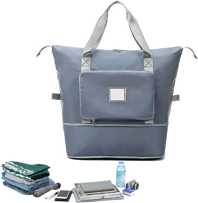 Large Capacity Folding Travel Bag Women Travel Bags Large Capacity Hand Luggage Tote Duffel Set For Lady