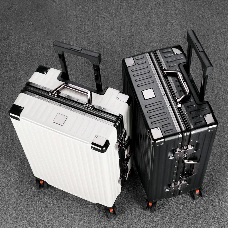 Boarding Luggage  4 Wheels Trolley Bag Hard Shell Travelling Bags 360 Suitcase Silent Universal Wheel Hot Selling Factory Price