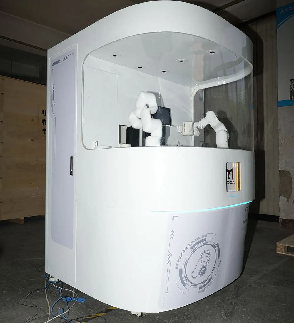Automatic Coffee Robotic Barista - 6 Axis Articulating Robot