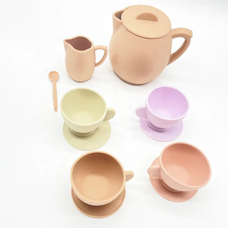 Не содержит Бисфенол А, не содержит пластика, экологически чистые материалы, чайный набор, моторика, языка и общения, Детские ролевые игрушки