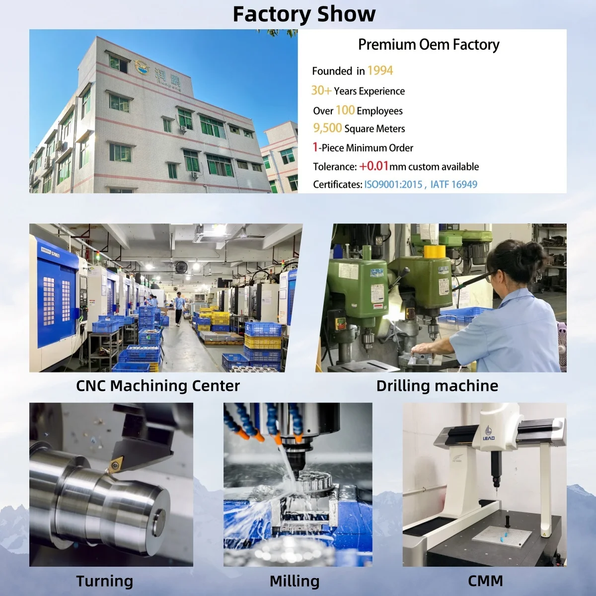 Competitive advantages