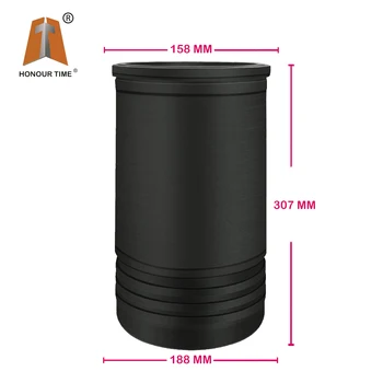 Factory Wholesale High Quality Cylinder Liner 4009220 4308809 4371769 for Cummins K19 QSK19 Rebuild Kit Machinery Engine Parts