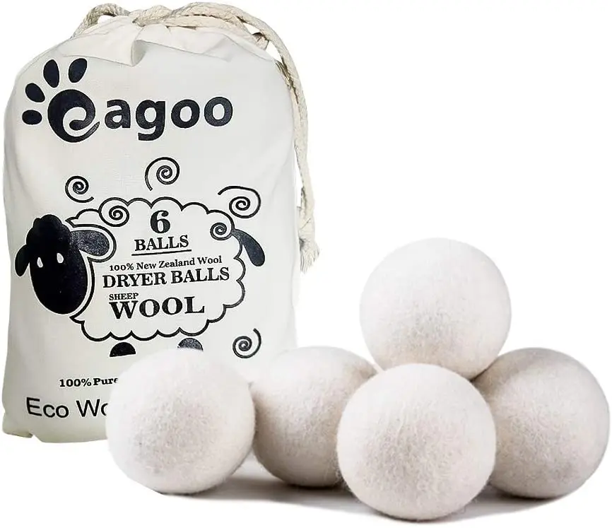 Little Lamb Wool Dryer Balls 2021 Amazon Bester Seller Wool Balls Hair