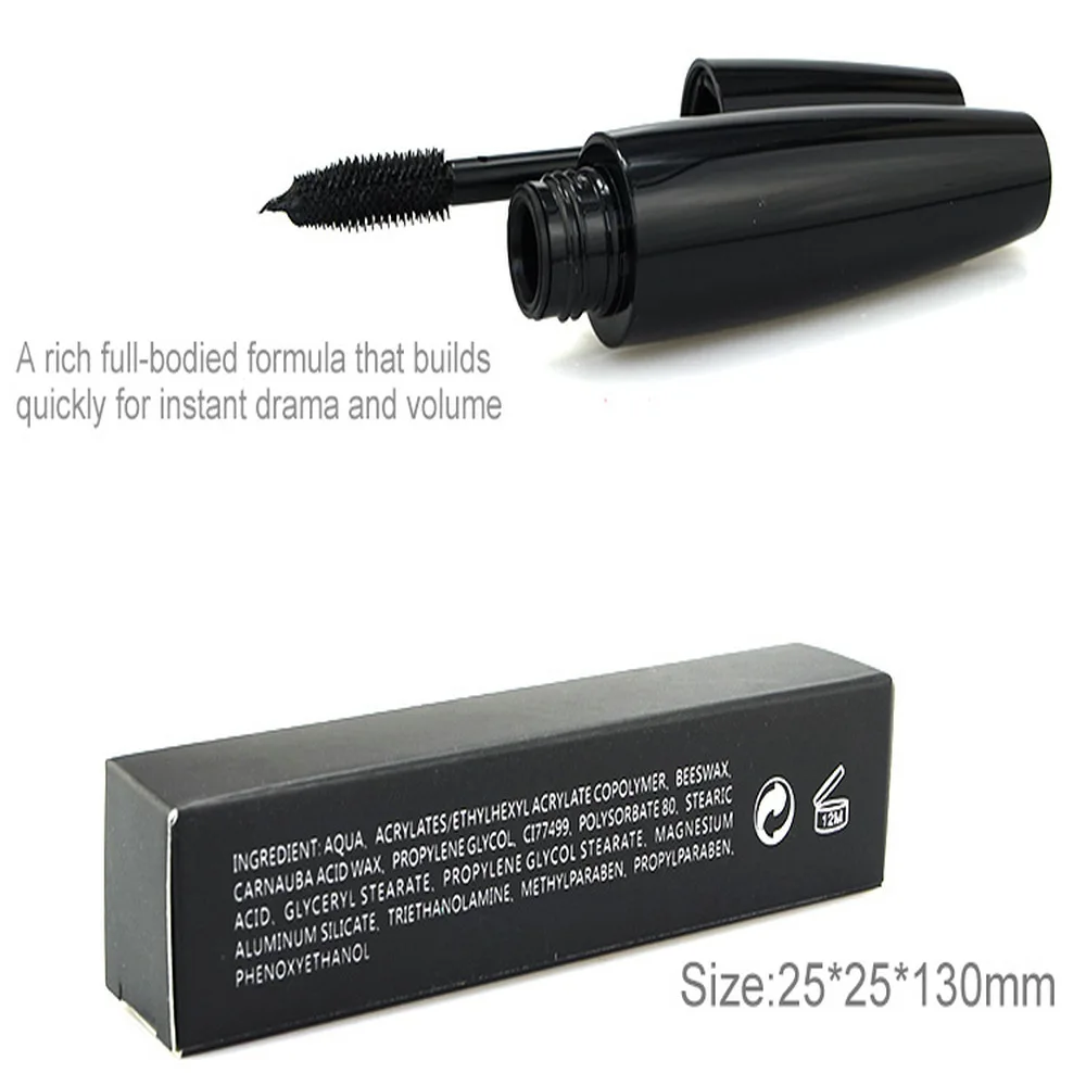 Black Mascara Private Custom Thick Curly Makeup Bulk Wholesale