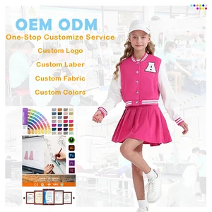 Fashion Comfortable Baby Girl Clothing Set Long Sleeve Top Print Pleated Skirt 2PCS Tracksuit Kids Suits Children Outfit