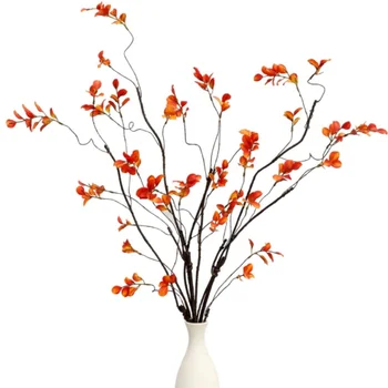 Artificial Fall Plant Stems and Branches Vase Tree Branches and Twigs for Coffee Table Living Room Dining Table Spray Decoration