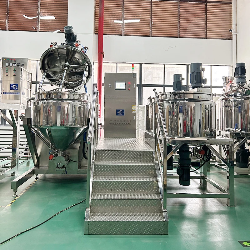 High Efficiency Mayonnaise Making Machine/food Processing Equipment Electric or Steam Heating Self-protective Function