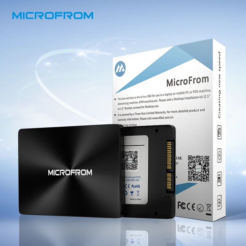MicroFrom-Disque dur interne SSD M2, 1 To, SSD, NVMe, 1 To, 256 Go