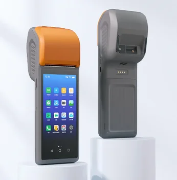 Cheapest Android 14.0 Handheld Android Pos Terminal 4G Printer 58mm Android Mobile Printer PDA