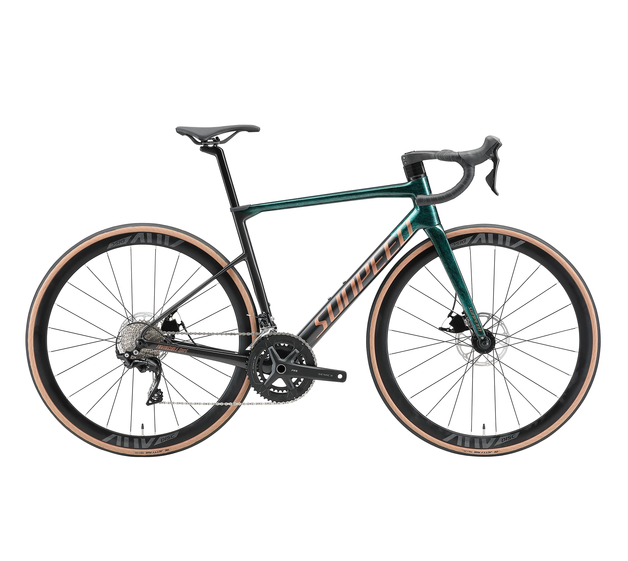 SUNPEED Endurance Road Bike 700C Carbon Fiber 22 Speed Bicycle 700*25C Road  Bike