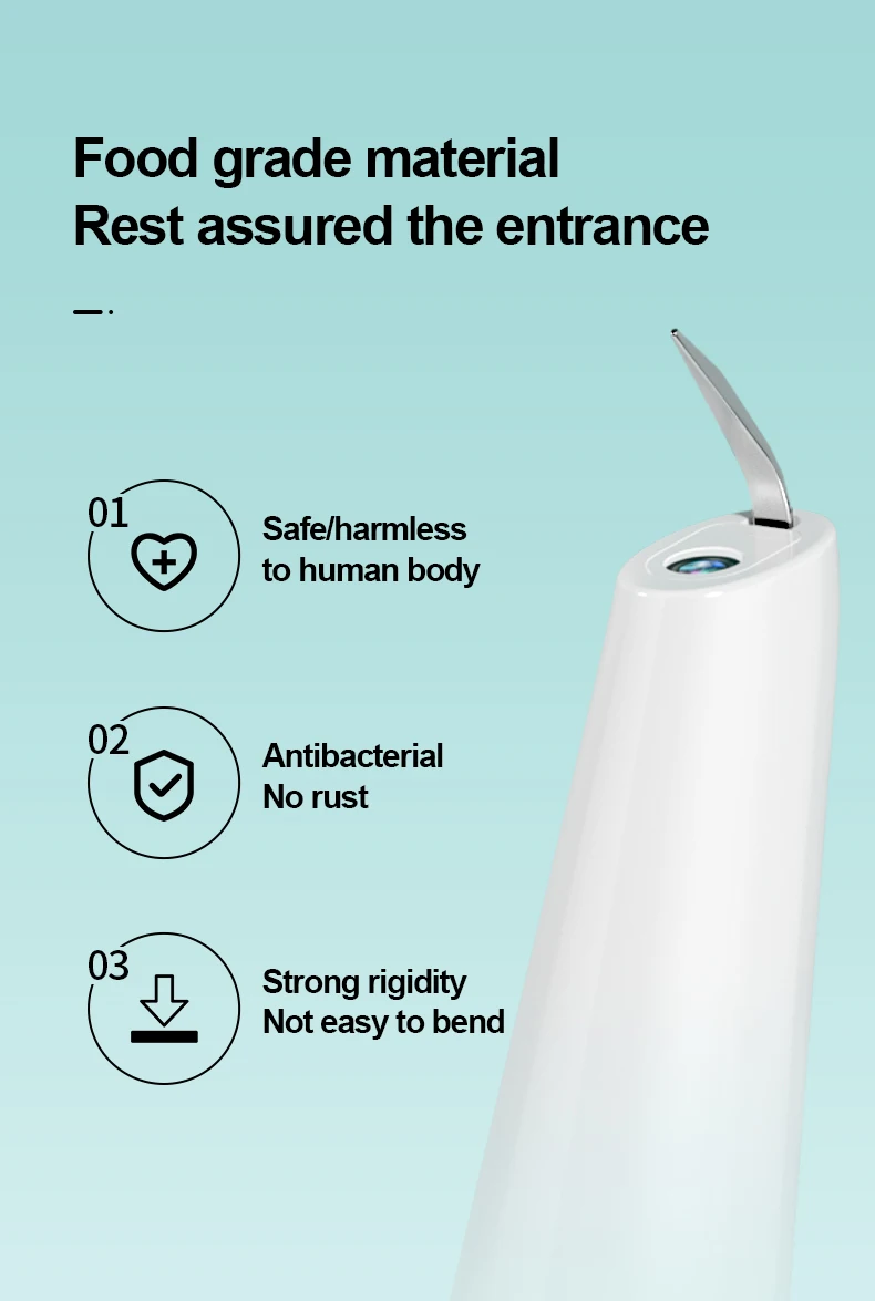 Sunuo T12 2021 New model wifi IPX7 42kHz visual ultrasonicelectric tooth dental calculus remover with camera
