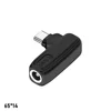 Da 6,5*1,4 mm a USB C nero