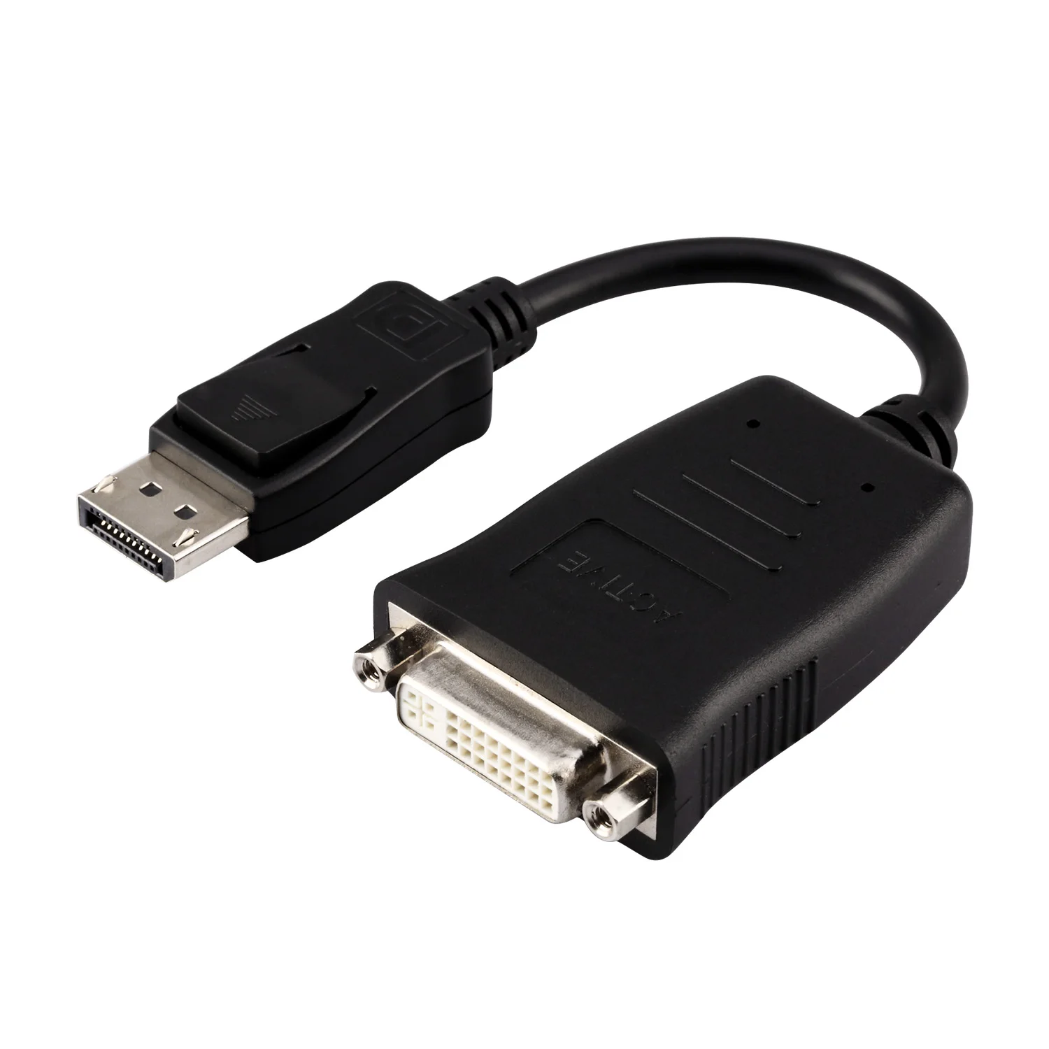 4k Active Displayport Dp 1.2 Male To Dvi Female Active Adapter Dp To