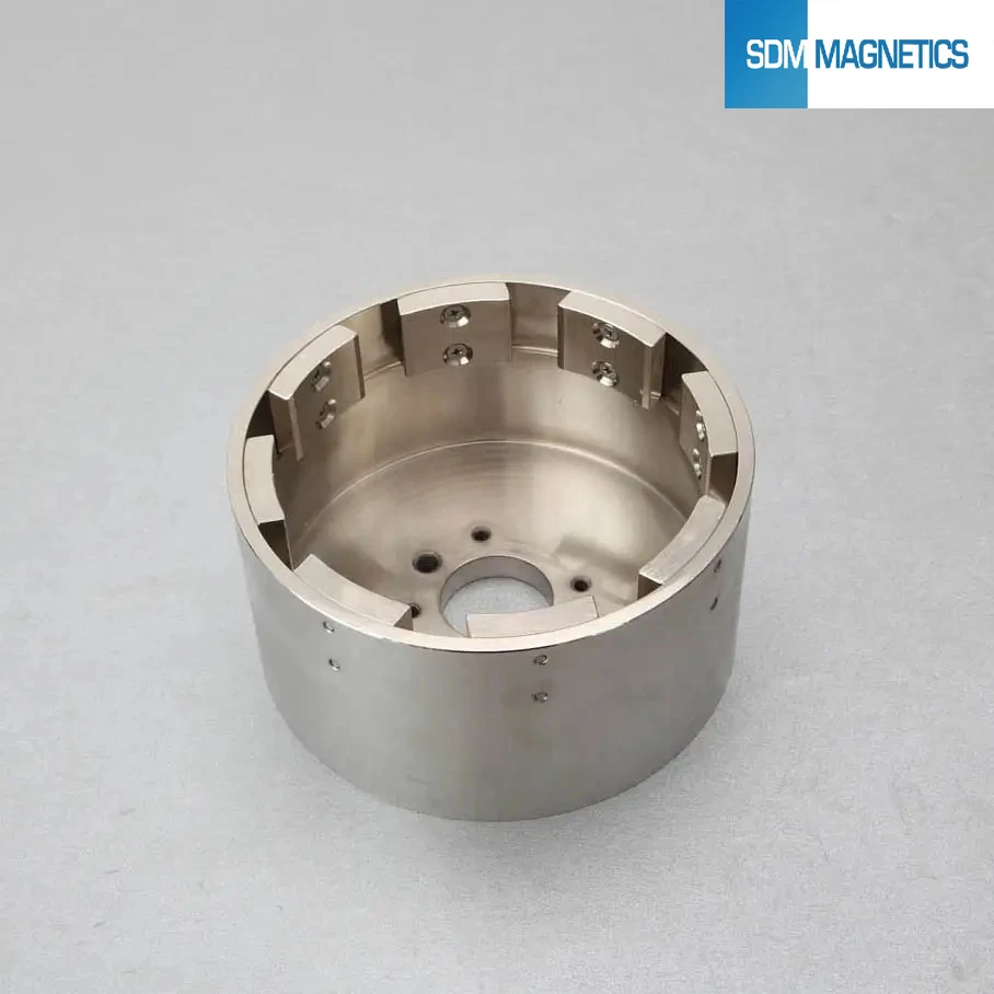 Customized Electrical Parts Magnetic Assemblies Generator Rotor Axial Flux Motor Stator Linear Motor Stator