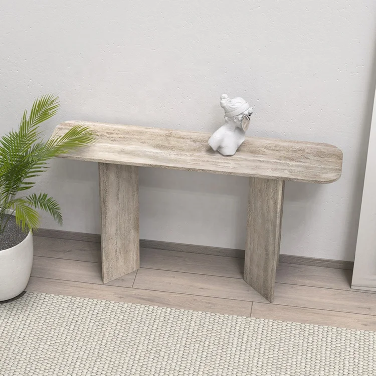 Нерегулярный журнальный столик из гранитного камня Мебель для дома и