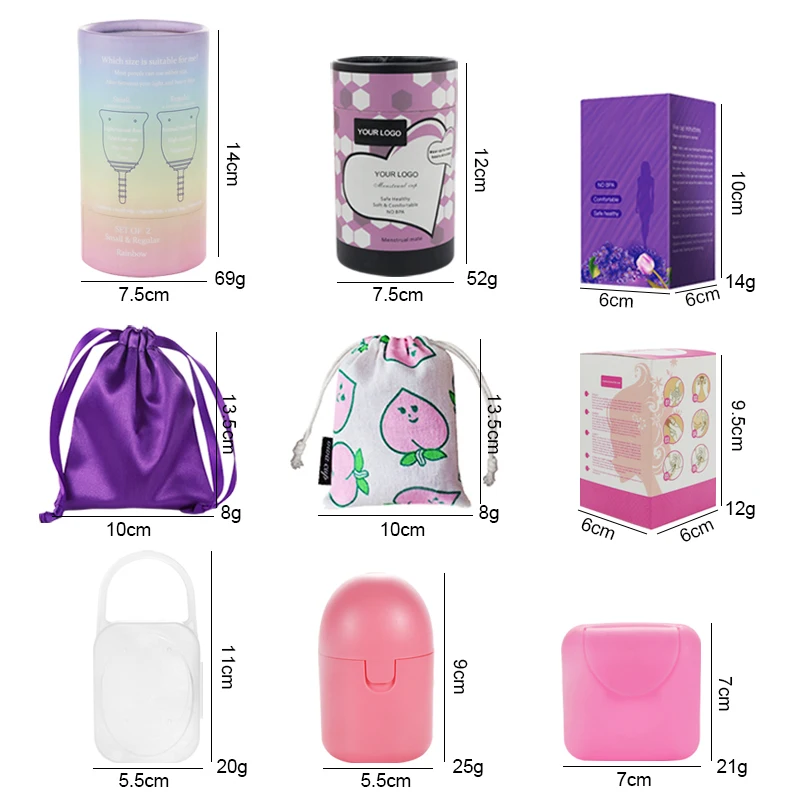 High Quality Female Period Menstrual Cup Medial Grade Silicone Cup Menstrual Cup supplier