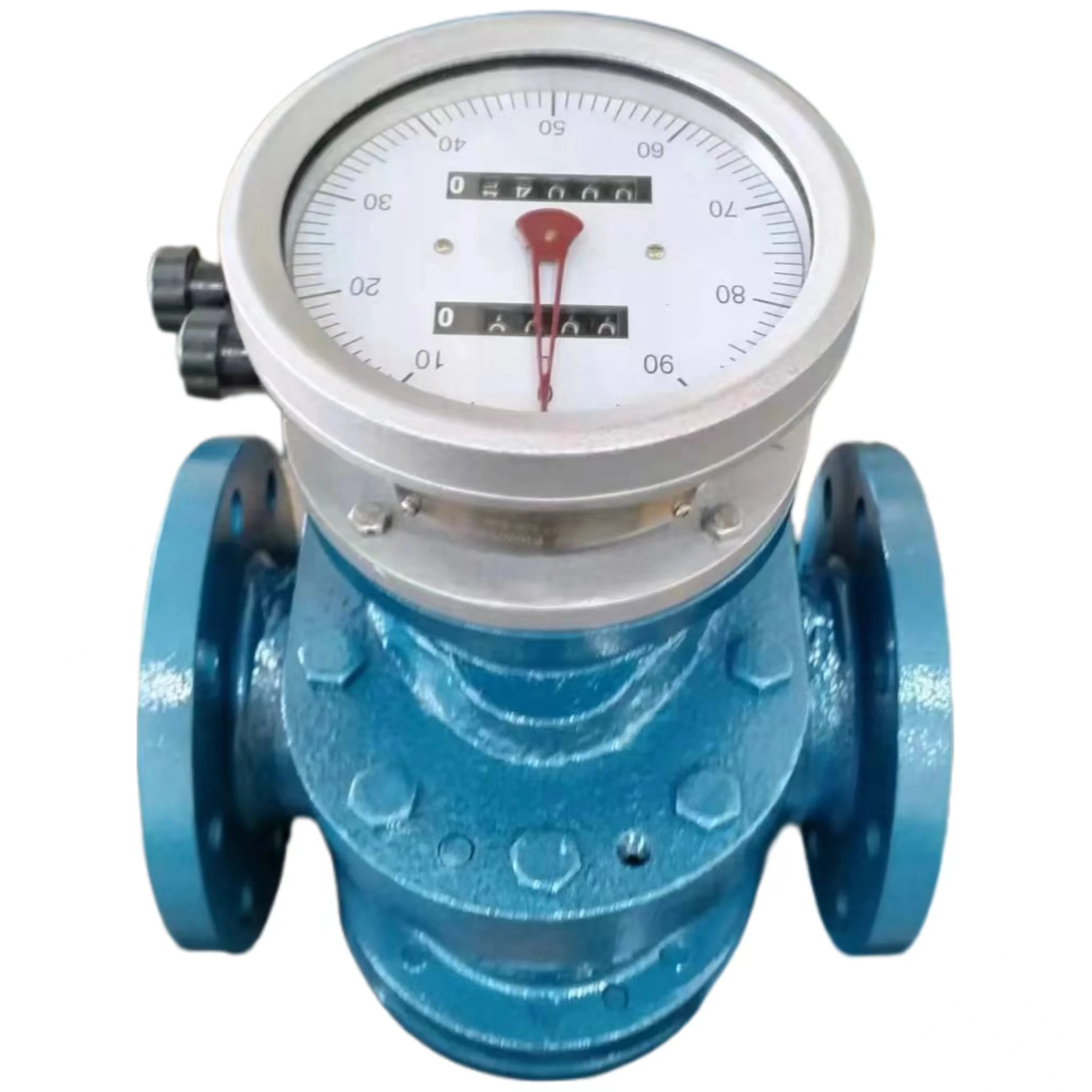 cast iron oval gear flow meter OGM flow meter fuel oil flow meter ...