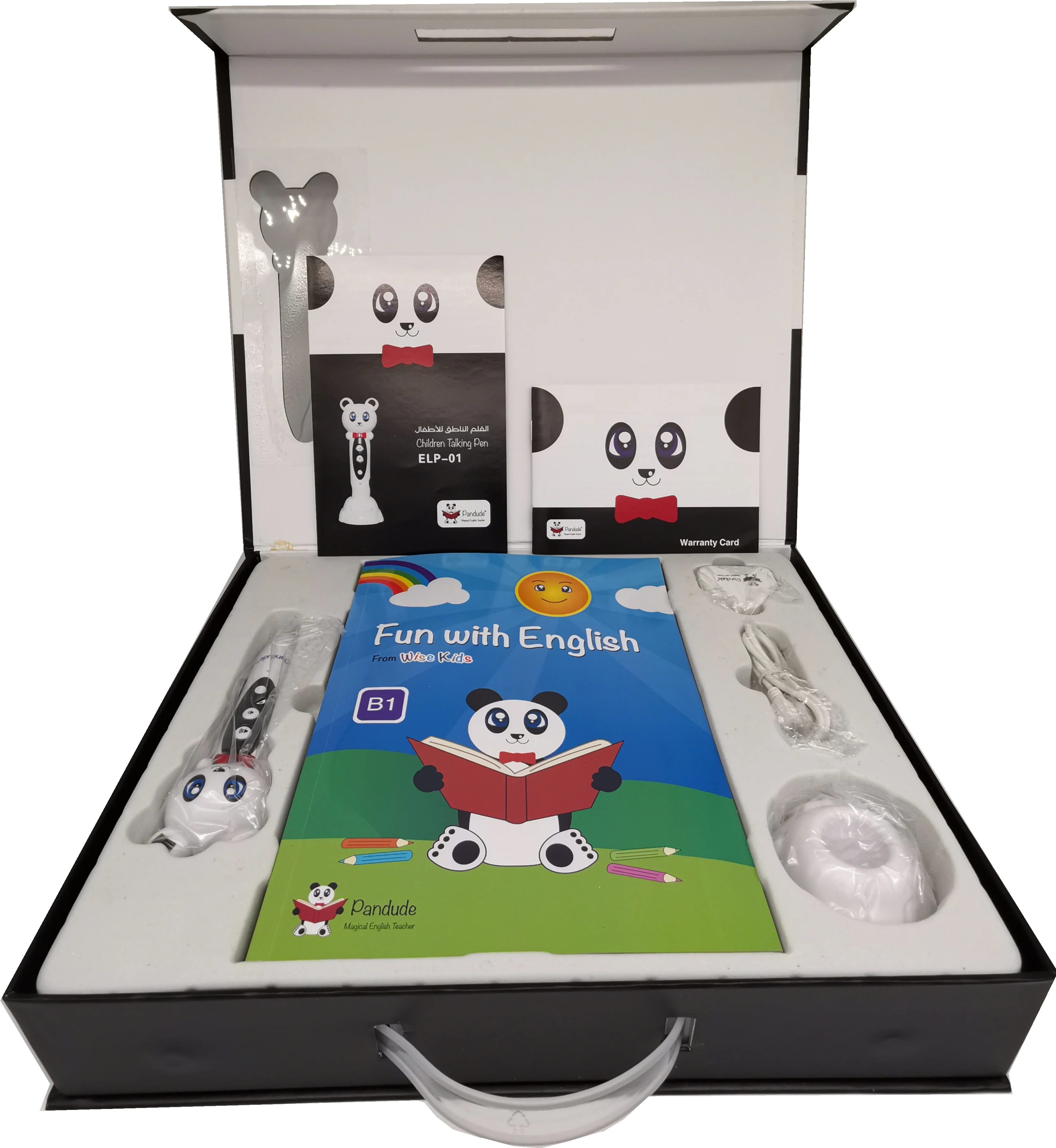 Детская говорящая ручка серии раннего обучения с 5 языками