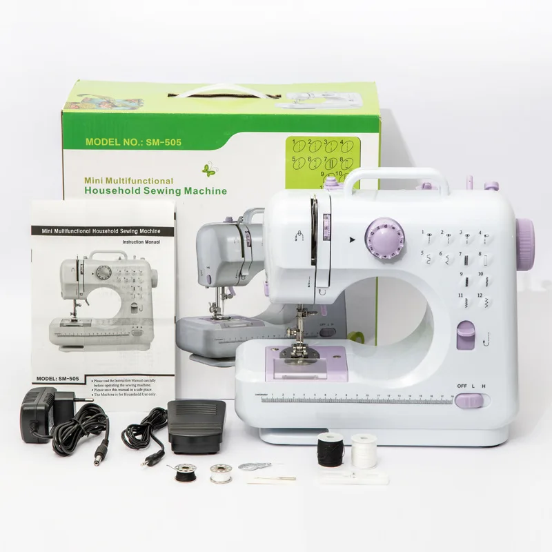 Wholesale Portable Sewing Machine For Home Use Multifunction Oem 505 Leather Lockstitch Domestic