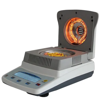High Precision Lab Halogen  Moisture Analyzer Plastic Humidity Meter Crubber Moisture Teste Meter