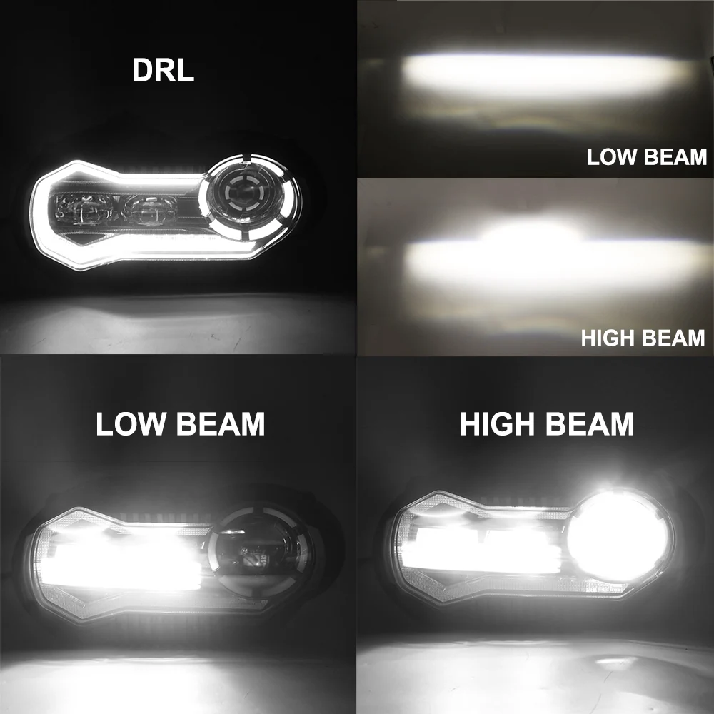 Motorcycle Lighting High Quality R1200GS Adventure LED Headlight Projector Osram Headlamp for BMW R1200GS Adventure
