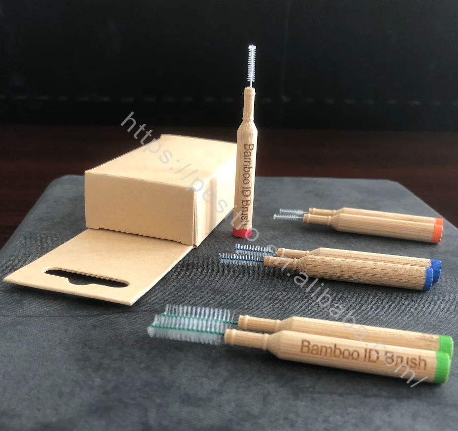 Экологически чистая Органическая натуральная межзубная щетка между зубами