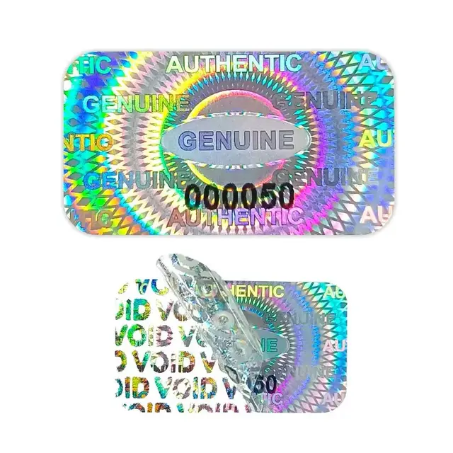 Custom Printed Void Open Anti-fake Security Sticker Labels Warranty Void Tramper Proof Packaging Shipping Labels