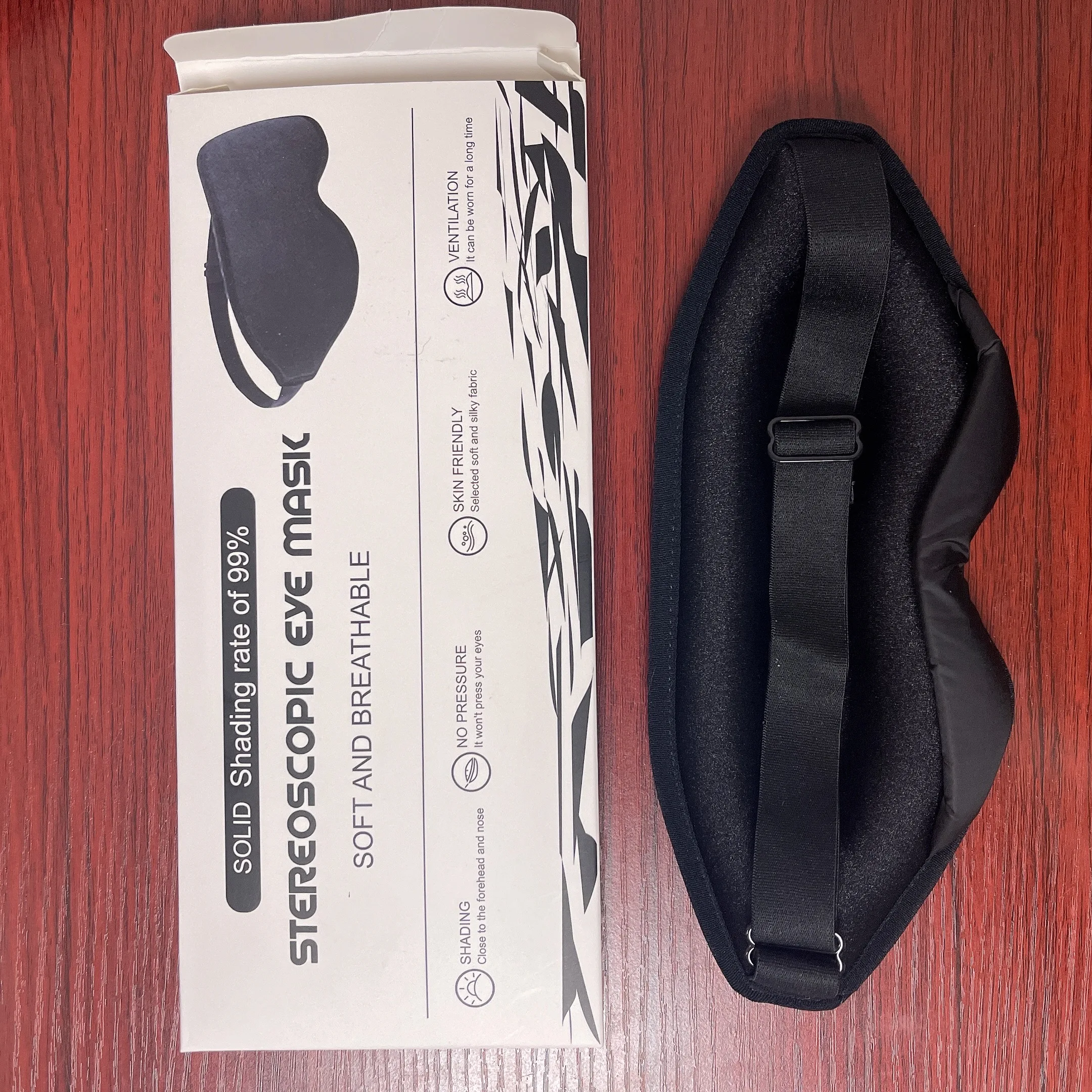 Oem 100% Blackout Sleep Eye Mask 3d Contoured Cup Sleeping Mask Eye ...