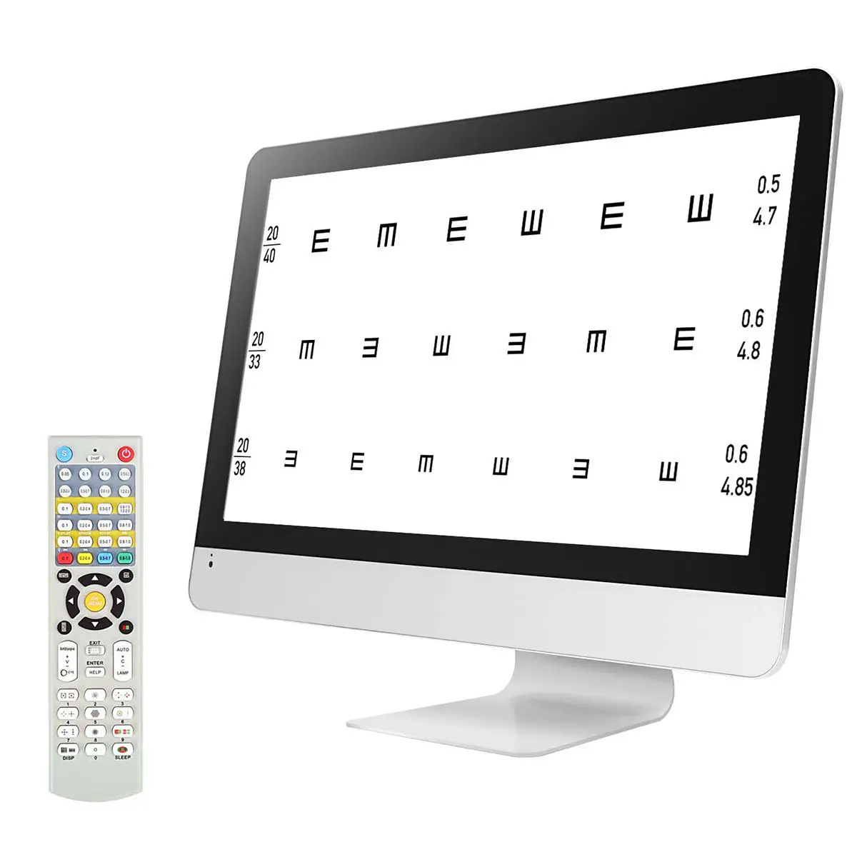 New Type Optometry Equipment 21.5 Inch HD LED LCD Screen Eye test Vision Chart Projector for Optical Shops