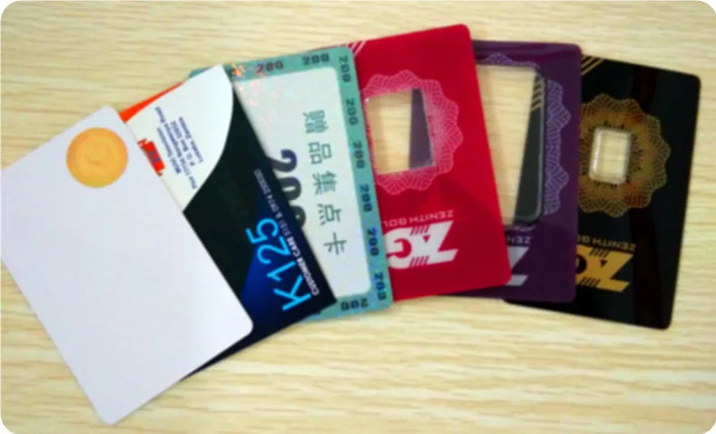 Reflective 3D Lenticular Grating PVC Card for Business
