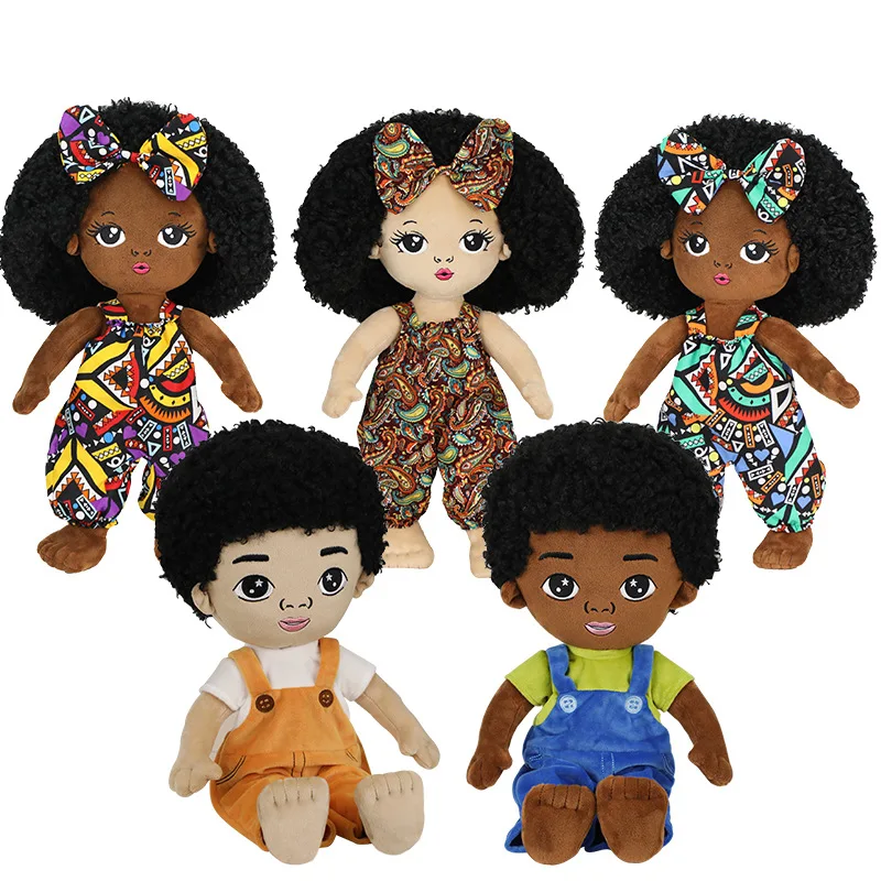 Custom Kawaii pêlo preto Bailarina bonecas de pano América e África à mão  para meninas enfeite Dom - China Bonecos de pelúcia e Soft Plush Natal  boneca preço