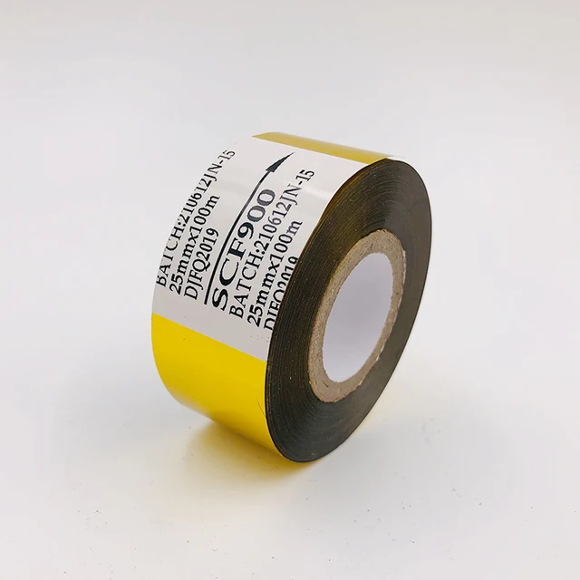 Ruiyang SCF900 30mm*100m PET Heat Transfer Ribbon Generic Coding Machine for HP241B/HP241G Packaging Machine
