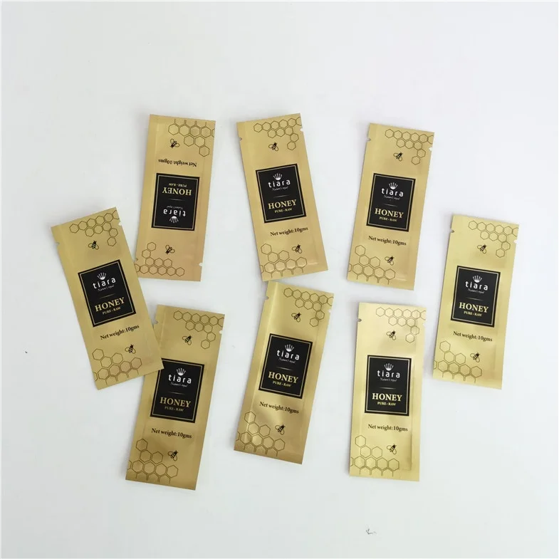 Mini Pocket Small Coffee Packaging Individual Coffee Powder Milk Honey Packaging Bags Sachet
